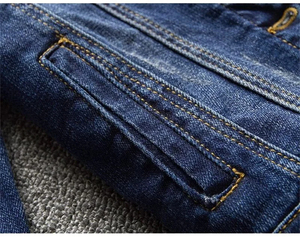 ชุดแจ็กเก็ตยีนส์2ชิ้นสำหรับผู้หญิง2025ชุดที่เข้ากันเสื้อและล่างสุดอินเทรนด์ - Product Image 4