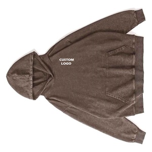 เสื้อฮู้ดดี้ผู้ชายผ้าฟลีซเนื้อนุ่มสบาย ผลิตจากผ้าฝ้ายพรีเมียม 100% เป็นมิตรกับสิ่งแวดล้อม พร้อมงานปักลาย  สำหรับฤดูใบไม้ร่วง - Product Image 6