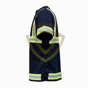 La mejor camiseta reflectante de alta seguridad y transpirable, ropa de manga corta y visibilidad hecha de poliéster, ¡gran valor! - Product Image 3