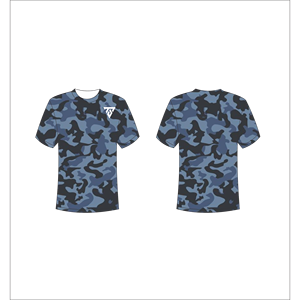 เสื้อยืดแขนสั้นผู้ชาย คอกลม ผ้าระบายอากาศ ทรงปกติ พิมพ์ลายดิจิตอล Trackstar OEM แบรนด์ส่วนตัว TSI-G05-P0477 - Product Image 3