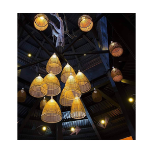 Customized Size and Style Bamboo <b>Lamp</b> Shades <b>Natural</b> Color High Quality Made in Viet Nam for Sale - Product Image 4