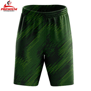 Short de sport personnalisé de haute qualité Short de basket-ball décontracté court de 7 pouces en maille avec poche pour homme - Product Image 4