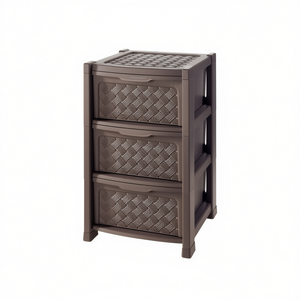 ARIANNA Weng 8025646909 Space-Saving Chest of <b>Drawers</b> 3C (39x39x63.5cm) for Tontarelli <b>Storage</b> <b>Drawers</b> - Product Image 2