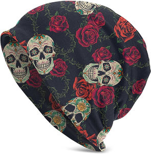 Gorros Unisex de punto acrílico a la moda para hombres y mujeres, gorros suaves cálidos, gorros de invierno acogedores, tocados elegantes, moda cómoda, temporada fría - Product Image 1