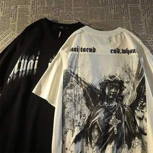 Camisetas de Hombre en Oferta, Camisetas Gráficas Extra Grandes, Camisetas Vintage para Mujer, Tops de Verano, Estilo Grunge de los 90, Manga Corta, Ropa Urbana Unisex - Product Image 6