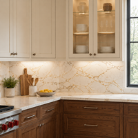 Gabinetes de Cocina Shaker Personalizados con Opciones de Madera Contrachapada, MDF o Melamina para Constructores, Distribuidores, OEM y Programas de Gabinetes para Proyectos