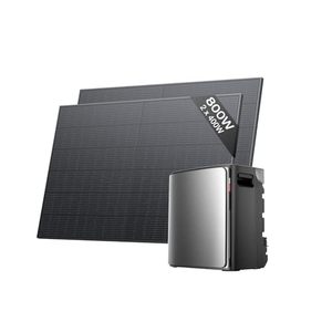 แบตเตอรี่ EcoFlows Stream Ultra X 3.84 กิโลวัตต์ชั่วโมง รุ่นใหม่ที่ดีที่สุดสำหรับชุดโซลาร์เซลล์ พร้อมแผงโซลาร์เซลล์ 2 แผง ขนาด 500 วัตต์ รวม 2800 วัตต์ - Product Image 3