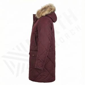 Chaqueta Parka con Capucha para Hombre, Abrigo de Invierno Cálido, Talla Grande, Forro Polar de Algodón, Acolchado, Aislamiento Térmico de Alta Calidad, para Nieve - Product Image 3