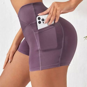 Shorts de Yoga para Mujer Antiarrugas, Material Suave, Ligeros, Transpirables, Sostenibles, Más Vendidos, Mejor Diseño - Product Image 2