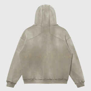 2025 de talla grande Basisc hombres Sunfade sudaderas con capucha ropa pulóver estilo hombres Sunfade sudaderas con capucha - Product Image 2