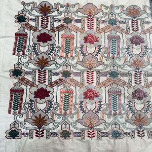 Tela de Algodón Bordada al por Mayor, Material de Encaje con Ojales para Vestidos, Camisas, Prendas y Textiles para el Hogar - Product Image 2