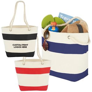Bolsa de Mano de Lona de Algodón de 12 oz con Asas y Patrón Geométrico, Opción de Logotipo Personalizado, Marca Avior - Product Image 5