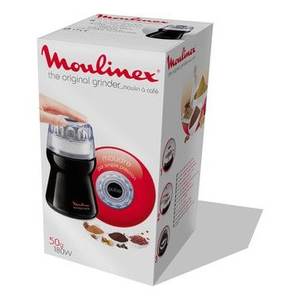 Pour Moulinex 180W Moulin à café électrique original en noir AR110830 - Product Image 2