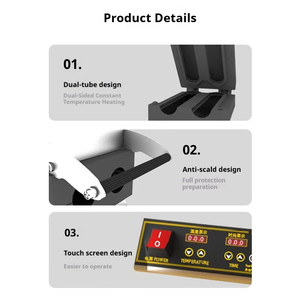 Máquina Digital para Asar Pollo Doner, Máquina para Hacer Burritos, Máquina para Enrollar Pollo Mexicano, Asador Comercial <span class=keywords><strong>de</strong></span> <span class=keywords><strong>Carne</strong></span> Fresca 220V - Product Image 6