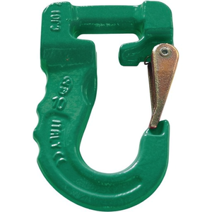 Crochet rond UVH vert pour sangle, capacité de charge 2000 kg, DOLEZYCH - Product Image 3