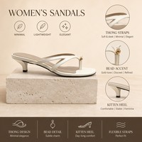 Mules à talon chaton pour femmes, bout rond, semelle antidérapante en TPR, talon à bout doré, chaussures habillées pour femmes, vente en gros, logo personnalisé OEM