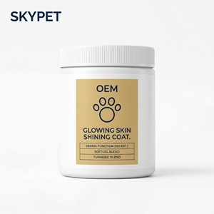 Complément alimentaire de qualité supérieure pour la peau et le pelage des animaux de compagnie, acides gras oméga 3 pour chiens et chats, hydratation de la peau et santé du pelage, fourniture d'usine - Product Image 1