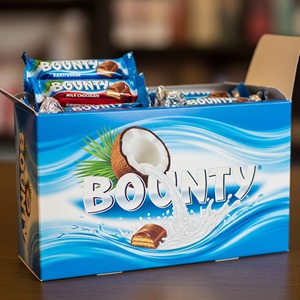 Les barres de chocolat Bounty en vrac dans le remplissage de noix de coco douce et l'enrobage de chocolat au lait OEM fournissent une option d'expédition rapide - Product Image 6