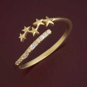 Bague Chevalière Tendance en Argent 92,5 Plaqué Or Rose et Rhodium, Style Incrusté, Référence 182918, Idéale pour un Cadeau - Product Image 4