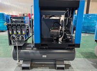 Compresseur d'air industriel électrique à vis rotatif 200 L 300 L 400 L 500 L avec sécheur d'air intégré 4-en-1