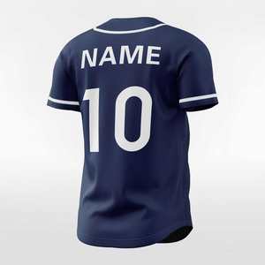 เสื้อเบสบอลผู้ชาย โพลีเอสเตอร์ - ระบายอากาศได้ดีและพิมพ์ลายพัฟฟ์ รับผลิตตามสั่ง ขายส่ง - Product Image 5
