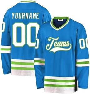 Camisetas de hockey sobre hielo de la mejor calidad, camiseta de hockey duradera Popular, camiseta de hockey sobre hielo de secado rápido, sublimación completa, hecha a medida - Product Image 4