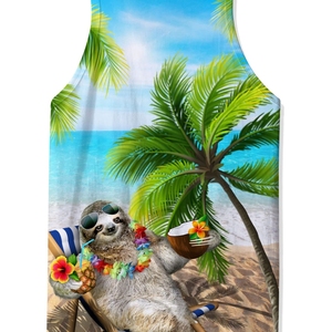 Débardeurs élégants grande taille pour hommes pour un confort quotidien Débardeurs respirants grande taille pour hommes idéaux pour les activités estivales - Product Image 5