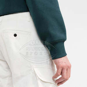 Shorts cargo pour homme 100% coton - Design streetwear tendance, tissu respirant et extensible - Product Image 5