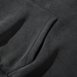 Conjunto de 2 piezas Distress con logotipo personalizado lavado ácido de moda Chándal personalizado ajustable de manga larga para hombre chándal Sun Fade - Product Image 6