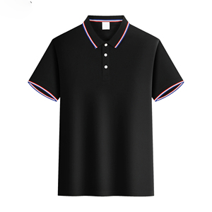 Coton lourd de golf pour hommes à séchage super rapide pour polos motif solide imprimé anti-rides meilleur prix maillot à manches courtes - Product Image 2