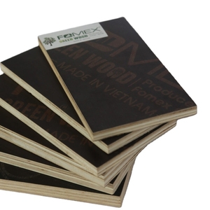 Haute qualité 9-21mm Film face contreplaqué peuplier tilleul bouleau Marine MDF noir/marron visage pour la décoration de Construction moderne - Product Image 1