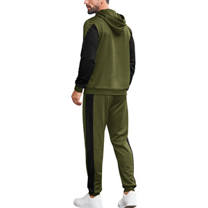 Vêtements de sport haut de gamme pour hommes, ensemble sweat-shirt et pantalon de survêtement 2 pièces, 100% coton, logo imprimé personnalisé, ensembles de jogging, survêtements unisexes - Product Image 4