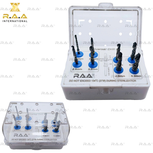 ชุดดอกสว่านฉีดน้ำทำความสะอาดฟันภายนอก สแตนเลส สีดำเคลือบผิว 8 ชิ้น - Product Image 5