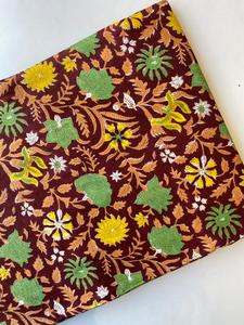Hand Block Printed Cotton Fabric Handcrafted Jaipur Heritage Traditional Eco Friendly Breathable Block Print 100%Cotton Fabric - Product Image 4