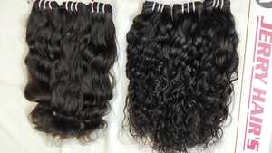 Extensions de tissage de cheveux humains non transformés brésiliens supérieurs Remy Grade Kinky Straight 12 pouces de haute qualité naturel - Product Image 4