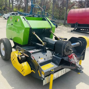 Mini-presses à balles rondes de haute qualité pour foin et paille, avec moteur, boîte de vitesses et composants essentiels, à vendre - Product Image 3