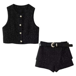 Chaleco corto de algodón para mujer, abrigo cálido para mujer, abrigo sin mangas a precio mayorista - Product Image 2