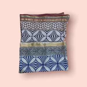 Pareos de diseño de Color negro y azul, venta al por mayor, precio barato, 100% algodón orgánico, diseño de estampado de vegetales naturales, Pareos de playa - Product Image 2