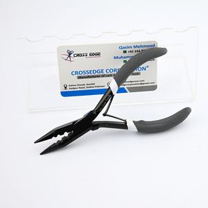 Professional Hair Extension Tool 3 Holes Pliers Black With Soft Rubber Grip on Handle Small Plier for Hair <b>Crimping</b> Micro Ring - Product Image 6