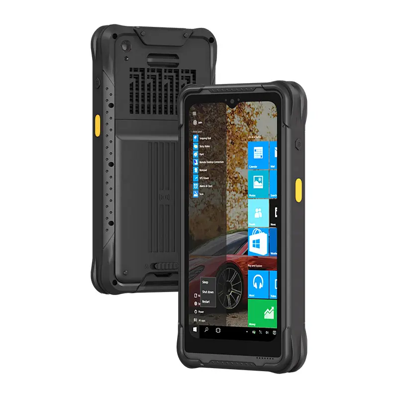 Handheld 6.5 inch 8GB +128GB Lake N5100 IP67 Rugged 2D Scanner PDA Windows 10 IOT 4G Mobile Smart Phone