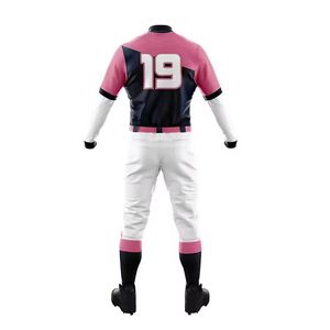 Uniformes de baseball tendance en gros personnalisés Fabricant de vêtements de baseball haut de gamme Nouveaux uniformes de softball imprimés en 3D pour les équipes - Product Image 6