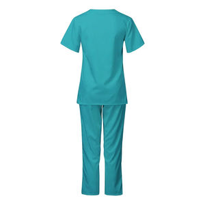 Tenues médicales d'hôpital en polyester, uniformes d'infirmière légers, vêtements professionnels - Product Image 5