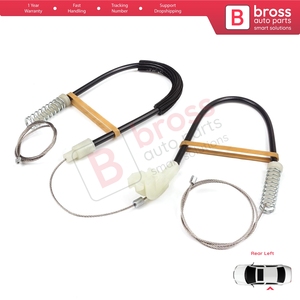 Kit de Reparación de Elevalunas Eléctrico Trasero Izquierdo BWR5328 para S40 V40 MK1 644 645 1995-2004 4/5 Puertas 30623452 - Product Image 5