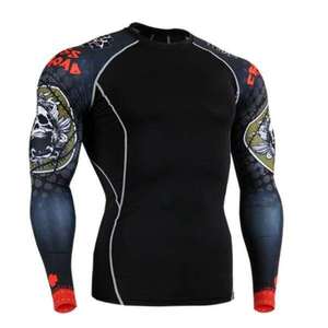 MMA เสื้อแรชการ์ดแขนยาวสำหรับผู้ชาย - Product Image 1