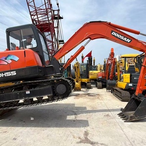 Used Doosan DH55 Mini Excavator South Korea Original <b>Solar</b> 5.5T Yanmar Engine Motor Gear Core Crawler Construction Machinery - Product Image 4