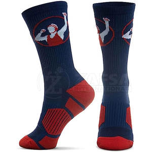 Hot Selling Custom Logo Comfortable Sports Cricket <b>Socks</b> for Winter for Pakistan Cricket <b>Socks</b> - Product Image 1