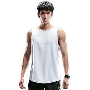 Top venta al por mayor logotipo personalizado Running Singlet Muscle Athletic camisas sin mangas Fitness Wear Workout Men Gym Tank Top para hombres - Product Image 1