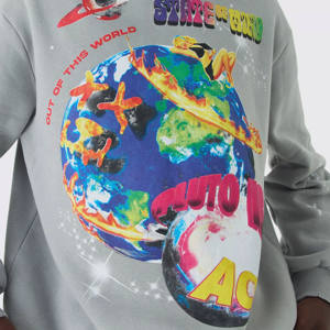 Top High Quality Heavyweight <b>Thick</b> 420 GSM French Terry 100% Cotton Batik Vintage Acid Washed <b>Hoodies</b> For <b>Men</b> - Product Image 2