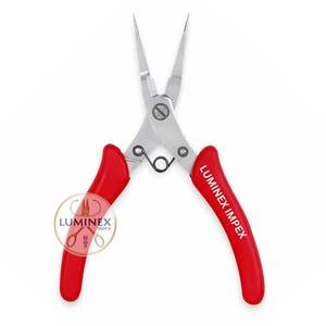 2-in-1 Jewelry <b>Pliers</b> Wire Cutter Flat Nose Tool Stainless Steel High Quality Lightweight Professional Jewelry Making Ring Tool - Product Image 1