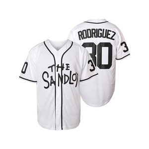 Camiseta de Béisbol Cosida de The Sandlot con los Personajes Benny, The Jet, Rodriguez, Michael, Squints, Palledorous, Alan, Yeah-Yeah y McClennan de Bel Air - Product Image 5